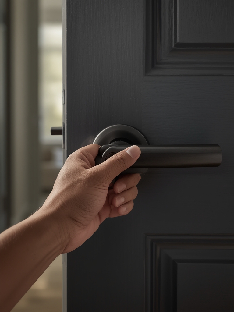 Front Door: 7 Ultimate Steps For Best Security In 2026 2 Schlage Encode Plus Smart WiFi Deadbolt 2025 in action